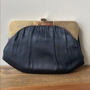 Vintage Black Clutch Bag